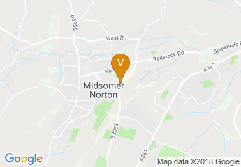 map of Midsomer Norton Farmers' Market