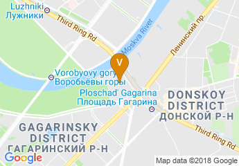 map of Russian Academy of Sciences