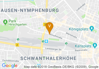 map of Novotel Hotel Muenchen City Arnulfpark