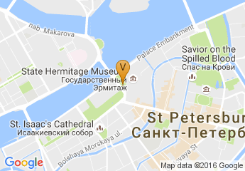 map of Hotel Moscow