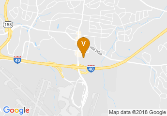 map of Radisson Hotel Nashville Airport