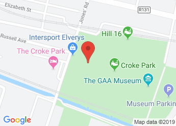 map of Croke Park