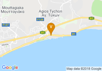 map of Mediterranean Beach Hotel