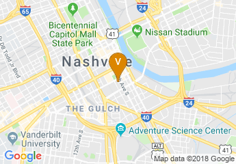 map of Country Music Hall of Fame and Museum