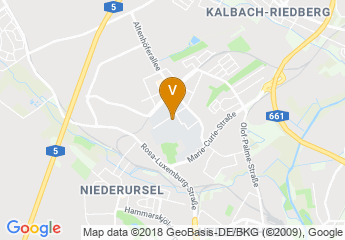 map of Max Planck Institute for Biophysics