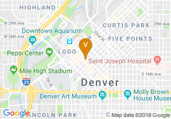 map of The Westin Denver Downtown
