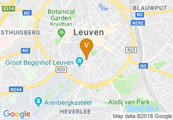 map of STUK Arts Center vzw