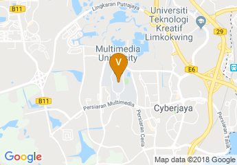 map of Multimedia University Cyberjaya Campus