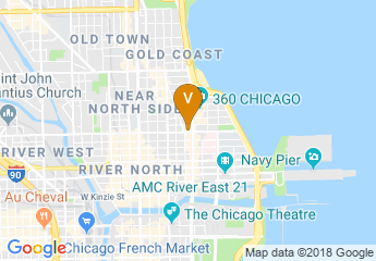 map of Park Hyatt Chicago