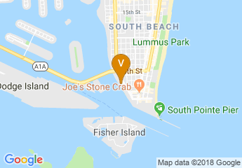 map of Miami Beach Marina