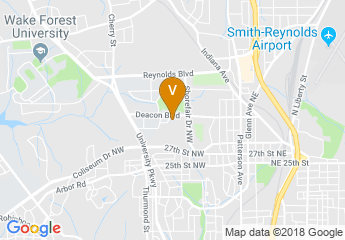 map of Winston Salem Fairgrounds Annex