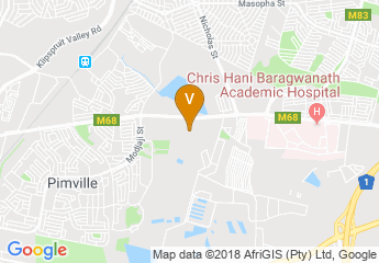 map of UNIVERSITY OF JOHANNESBURG