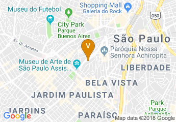 map of FecomercioSP