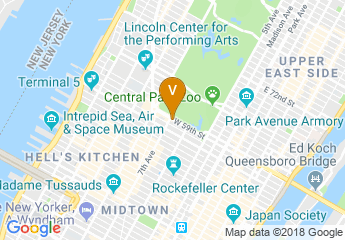 map of New York Athletic Club