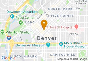 map of Magnolia Hotel Denver