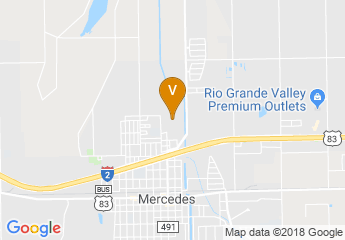 map of Rio Grande Valley Livestock Show