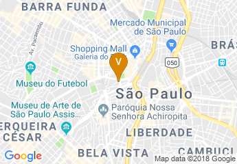 map of Hotel Novotel Sao Paulo Jaragua Conventions