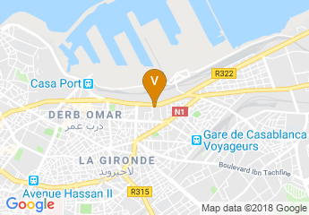 map of Grand Mogador City center - Luxury Hotel