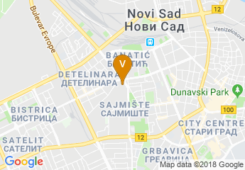map of Мастер Центар Нови Сад