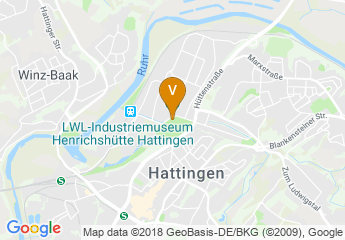 map of LWL industrial Museum Henrichshutte Hattingen