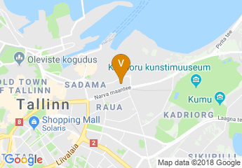 map of Tallinn University Conference Center