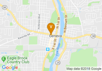 map of Geneva Chamber of Commerce