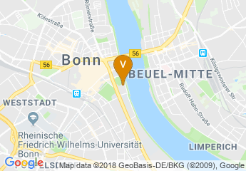 map of AMERON Hotel Konigshof
