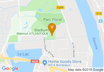 map of Matmut ATLANTIQUE
