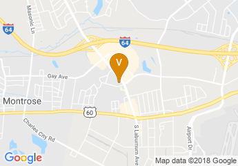 map of Four Points by Sheraton Richmond Airport
