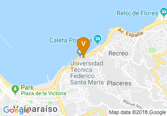 map of Federico Santa Maria Technical University
