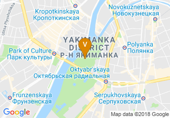 map of Central House of Artist