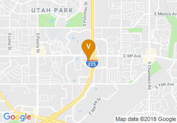 map of DoubleTree by Hilton Denver-Aurora