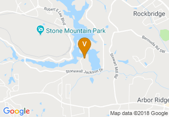 map of Atlanta Evergreen Marriott Conference Resort