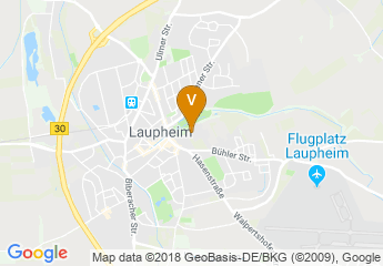 map of Kulturhaus Laupheim