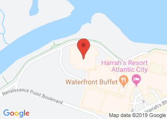 map of Harrah's Waterfront Conference Center