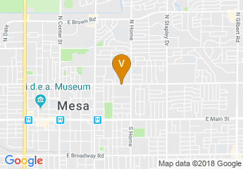 map of Experience Arts School