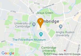 map of Cambridge Corn Exchange
