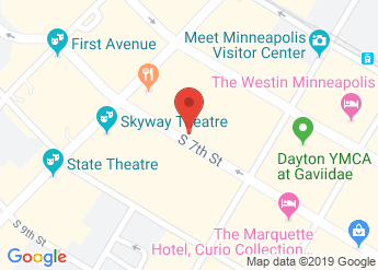 map of Minneapolis Marriott City Center