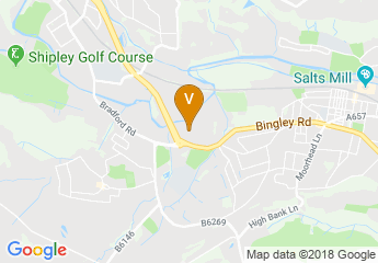 map of Mercure Bradford Bankfield Hotel