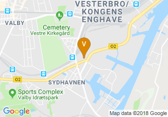 map of Scandic Sydhavnen