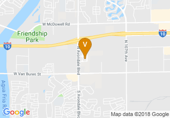 map of American Sports Centers-Avondale