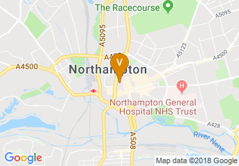 map of Park Inn by Radisson Northampton