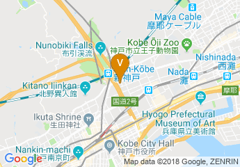 map of Art Center of Kobe