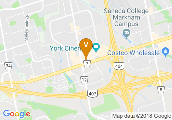 map of Sheraton Parkway Toronto North Hotel & Suites