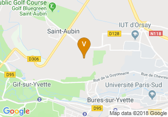 map of FCS Campus Paris-Saclay
