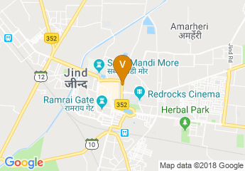 map of Utsav Hotel Jind