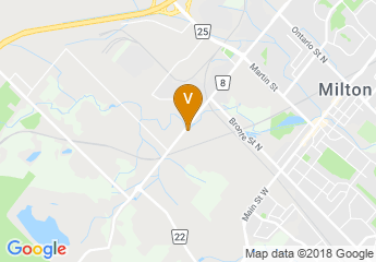 map of Milton Banquet & Conference Centre