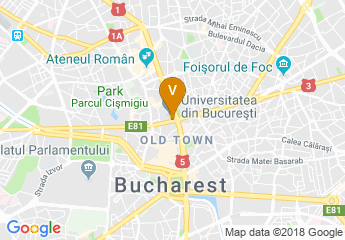 map of University of Bucharest