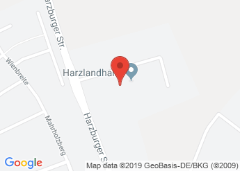 map of Harzlandhalle