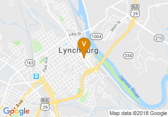 map of Lynchburg City Armory